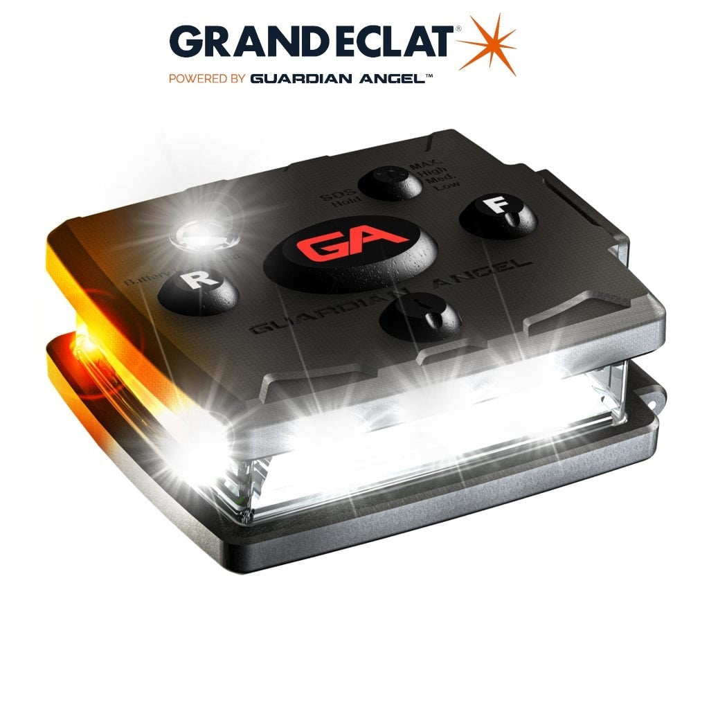 GRAND ÉCLAT - MICRO (orange/blanc)